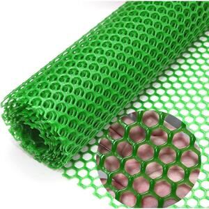 3x Rolls 15.7"x10' Plastic Mesh Fence for Poultry, Dogs, Gardening, And More NEW